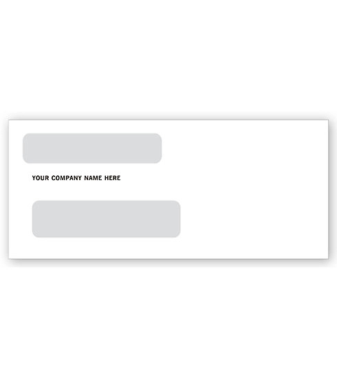 Envelope, Double Window Confidential 1