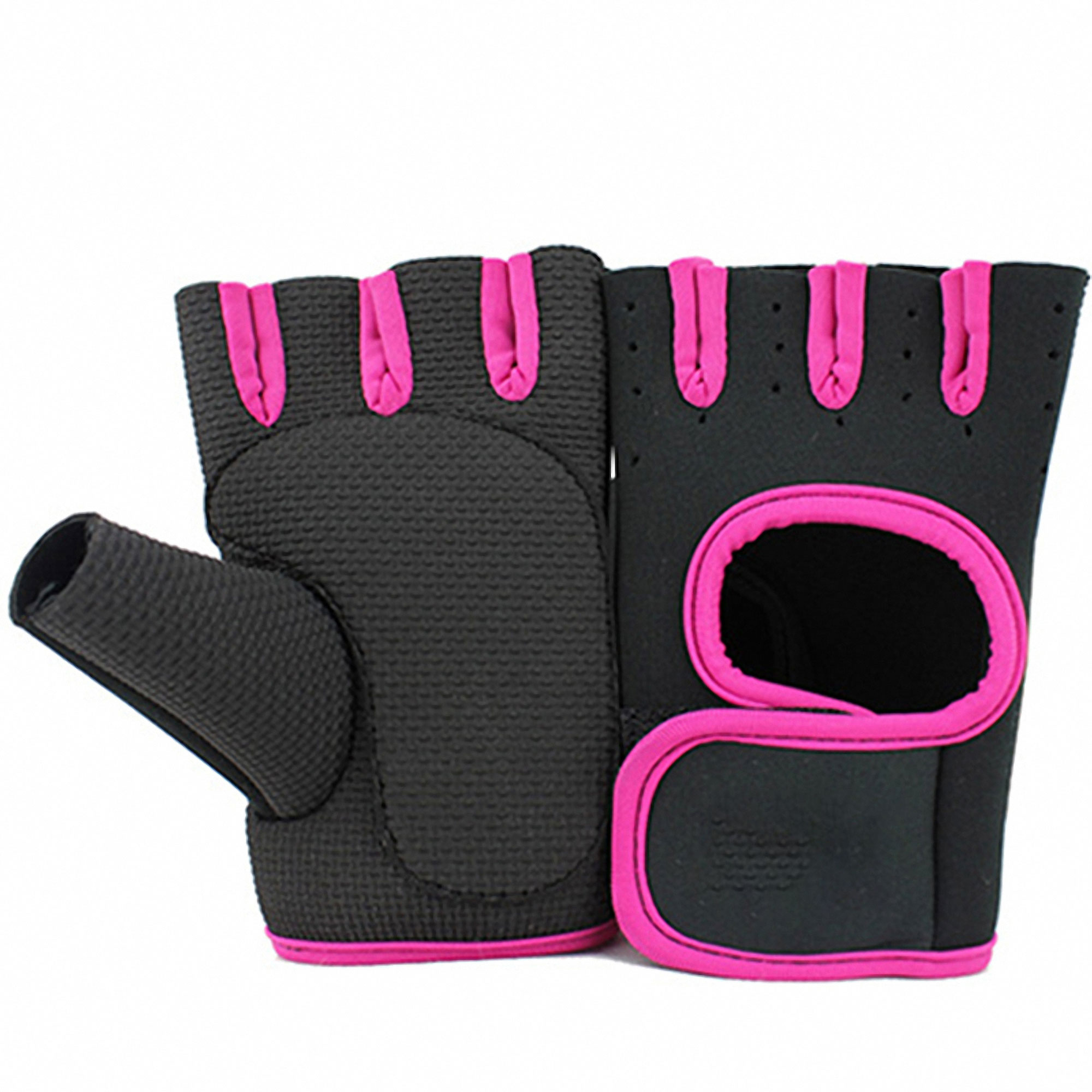 Half Finger Rubber Cycling Gloves 4