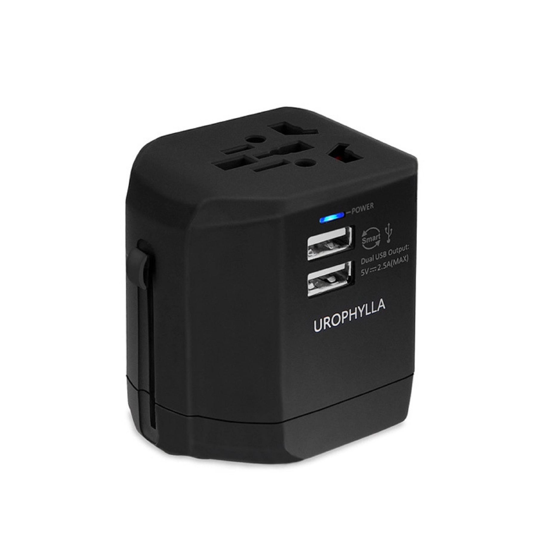 World Travel Adapter Plug with 2 USB Ports 2