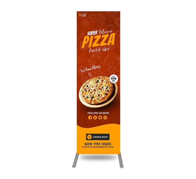 Economy EZ Extend Fabric Display Stand (2.5ft x 6.5ft) 5