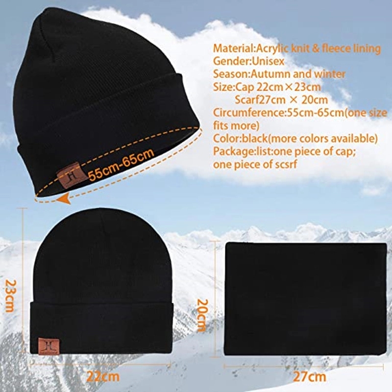 Winter Hat Scarf Gloves Set 9