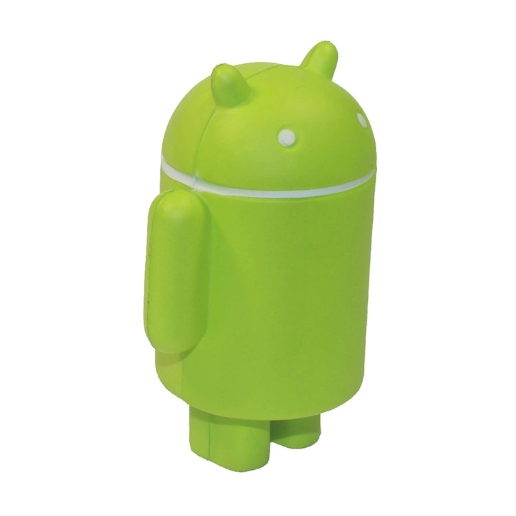 4" Tall Android Robot Stress Reliever Ball 4