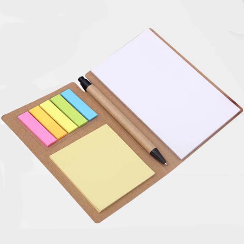 Eco Sticky Notes & Memo Pads With Recycle Paper Pen 4