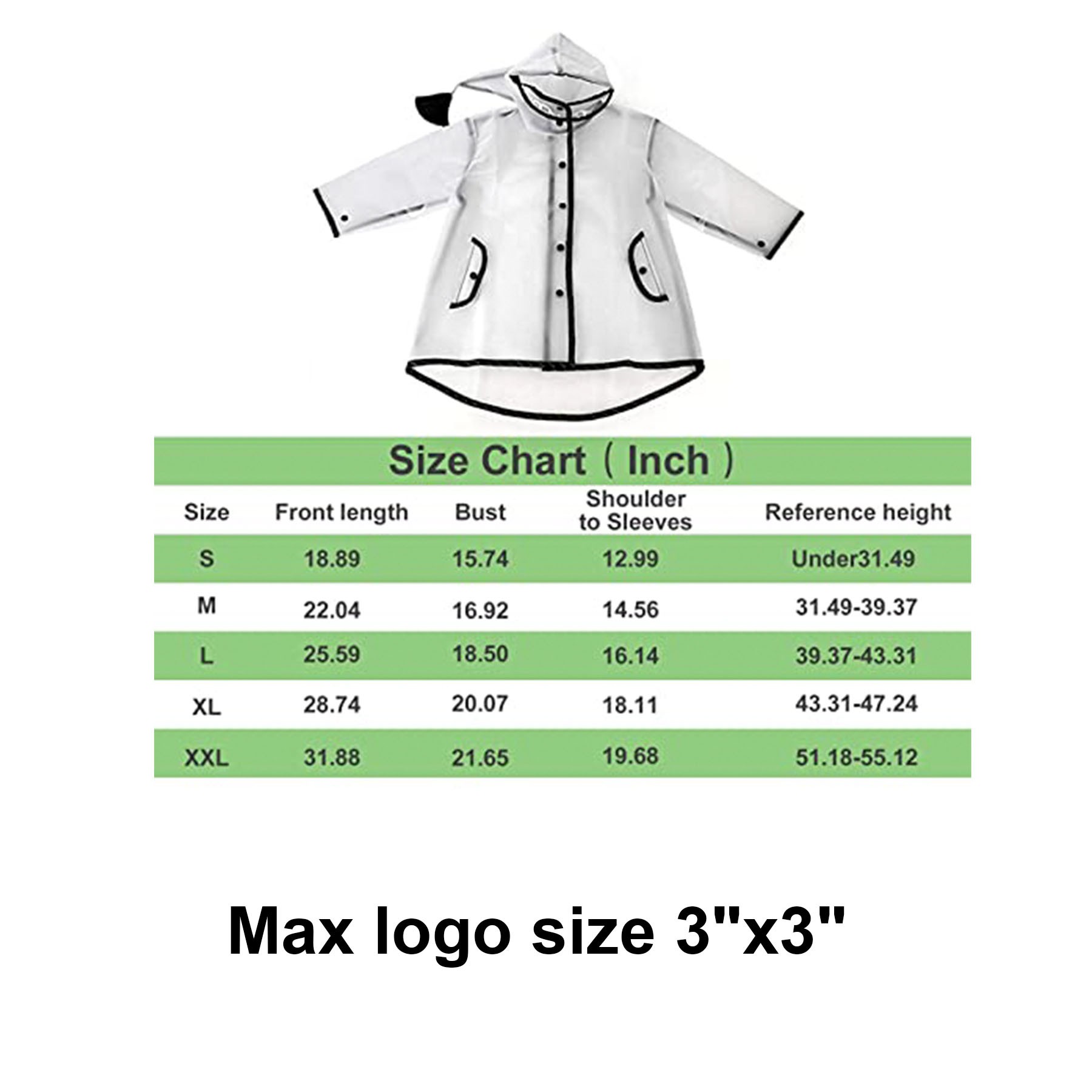 Kids Raincoat EVA Rain Poncho 2