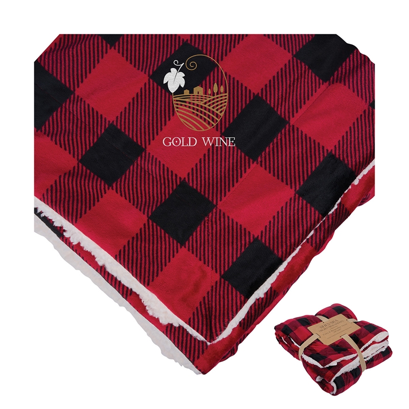 Brookline Micro Mink Sherpa Blanket 9