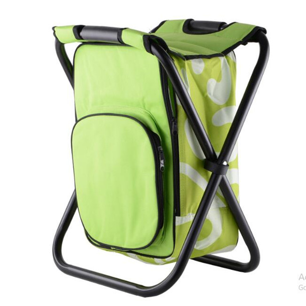Foldable Camping Chair with Cooler Bag 2