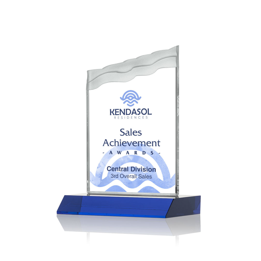 Oakwood VividPrint™ Award - Blue 3