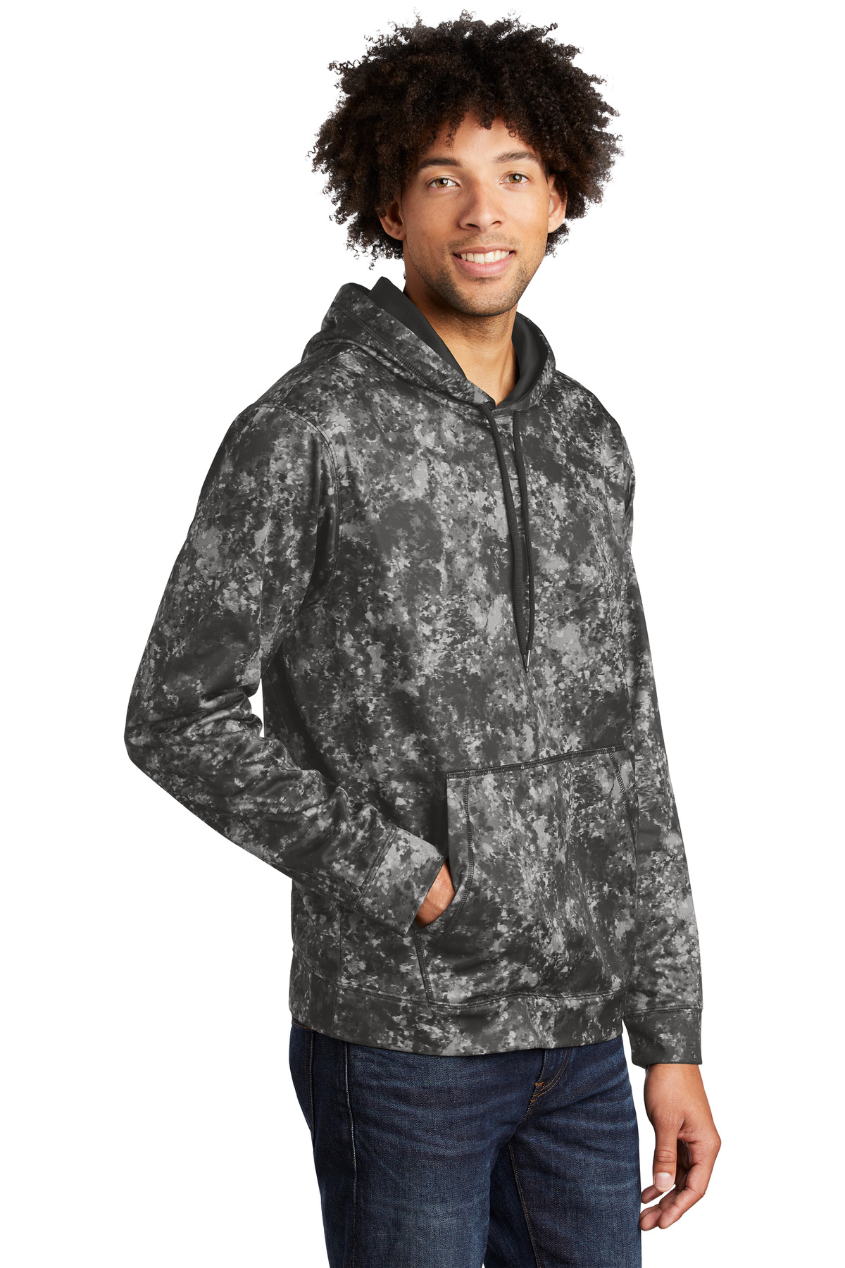 Sport-Wick Mineral Freeze Fleece Hooded Pullover