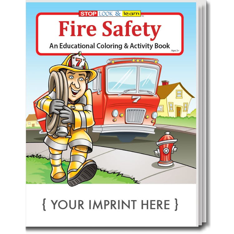 Educational Coloring & Activity Books - Fire Safety 2