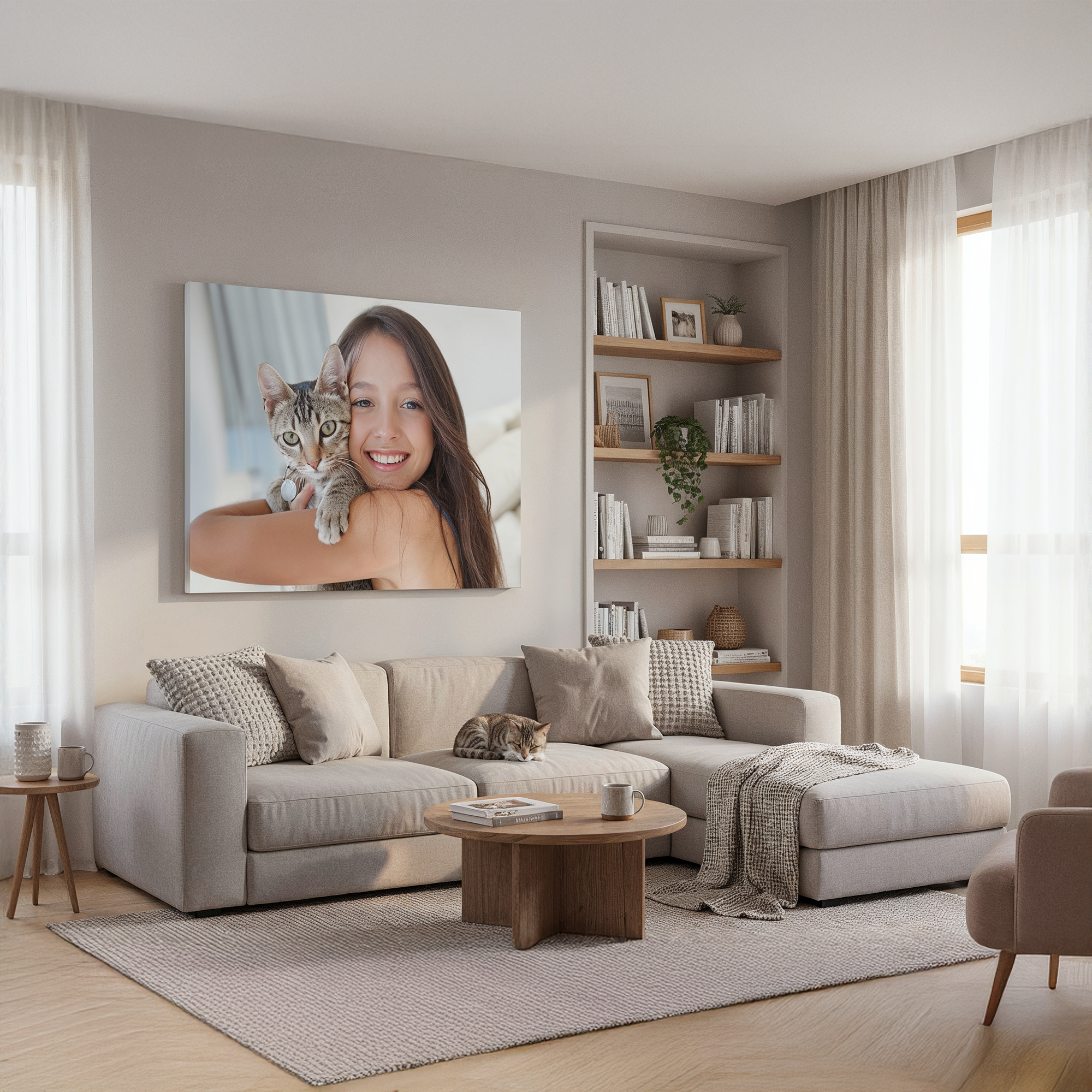 Personalized Canvas Wall Prints – Premium Quality Stretched Frame Art for Gifts & Branding 6