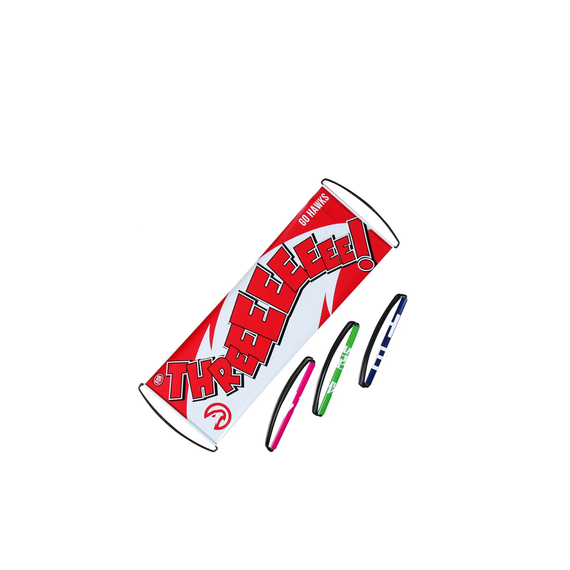 Hand Pull The RetractAble Cheer Flag 2