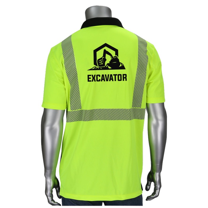 Class 2 Polo Shirt with Black Bottom Front 2