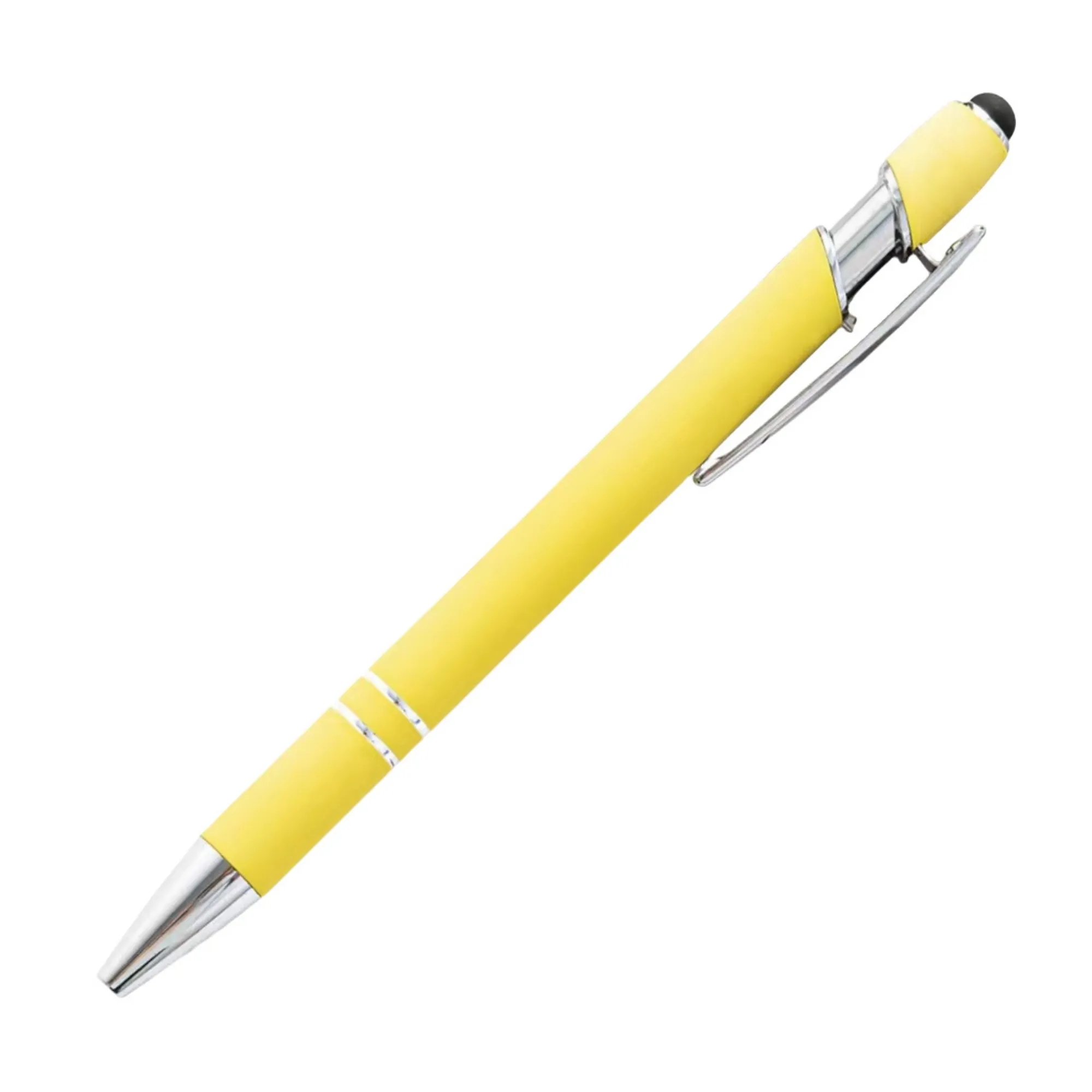 Aluminum Retractable Stylus Ballpoint Pen 16