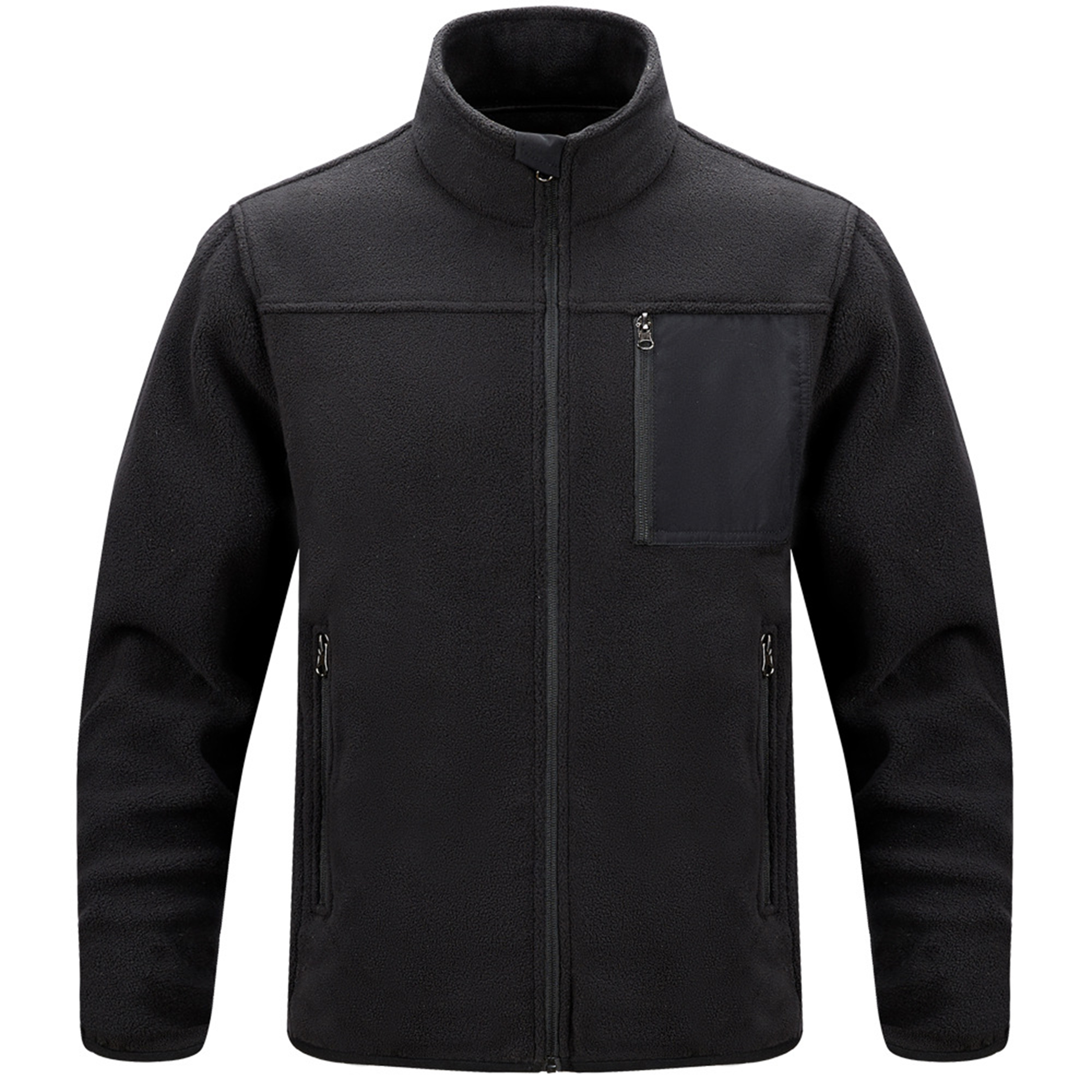 Polyester Men's Outdoor Sports Fleece Jacket 4