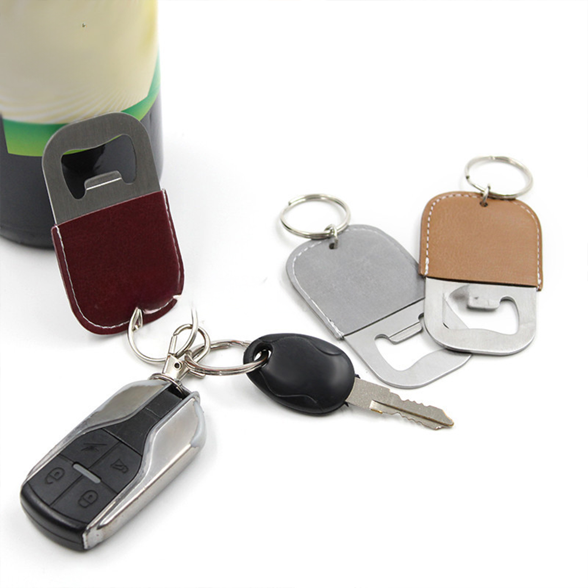 Beer Bottle Opener Keychain Gift 4