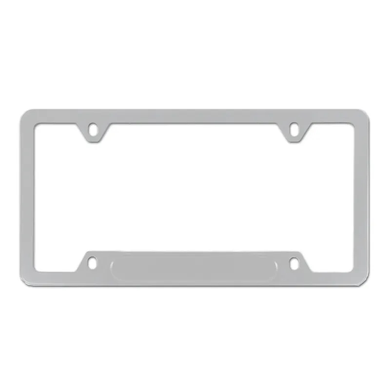 Grooved Aluminum Alloy American Car License Plate 4