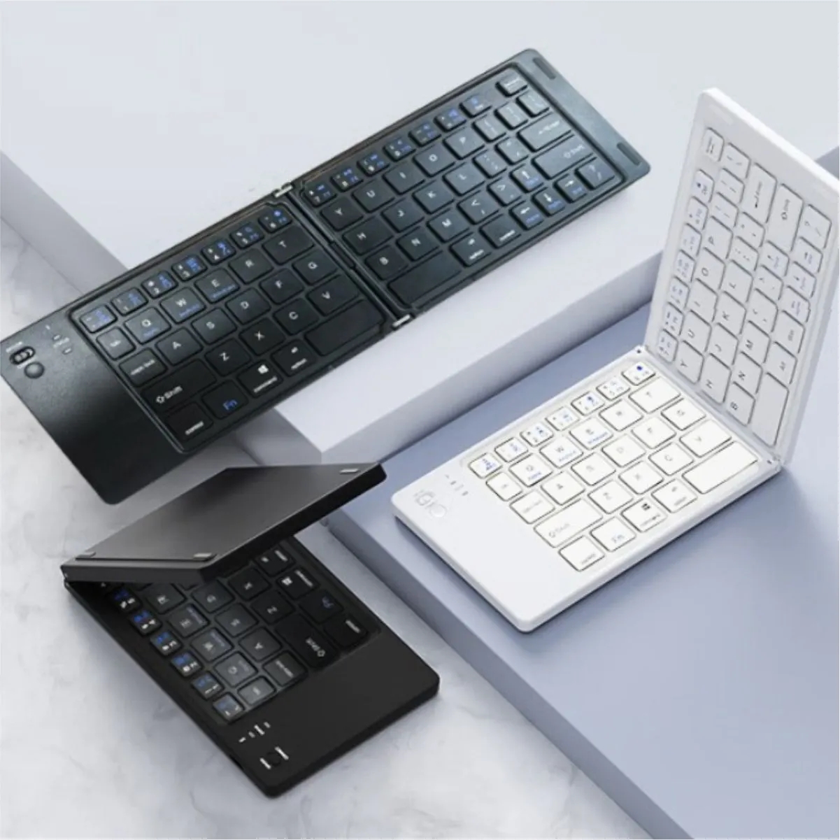 Bluetooth Foldable Keyboard For Phone Tablet And Laptop 6