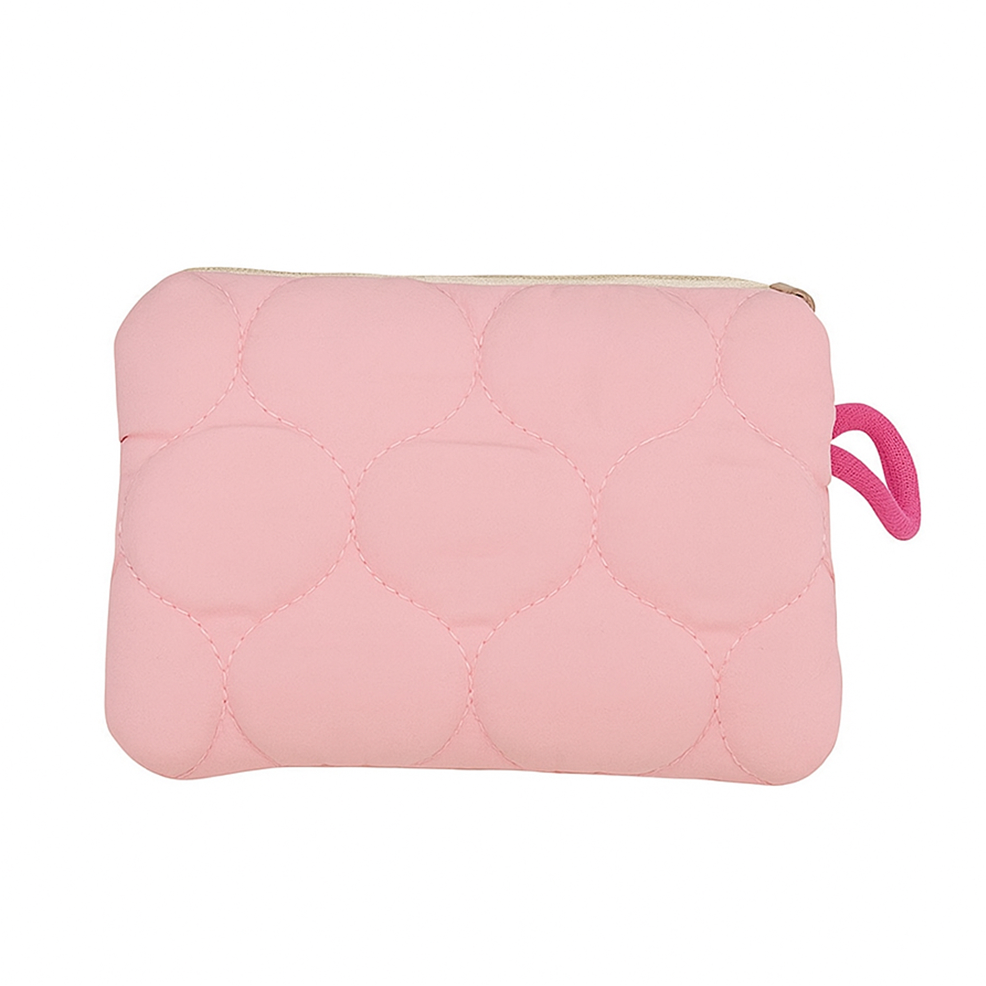 Quilted Zippered Mini Pouch 3
