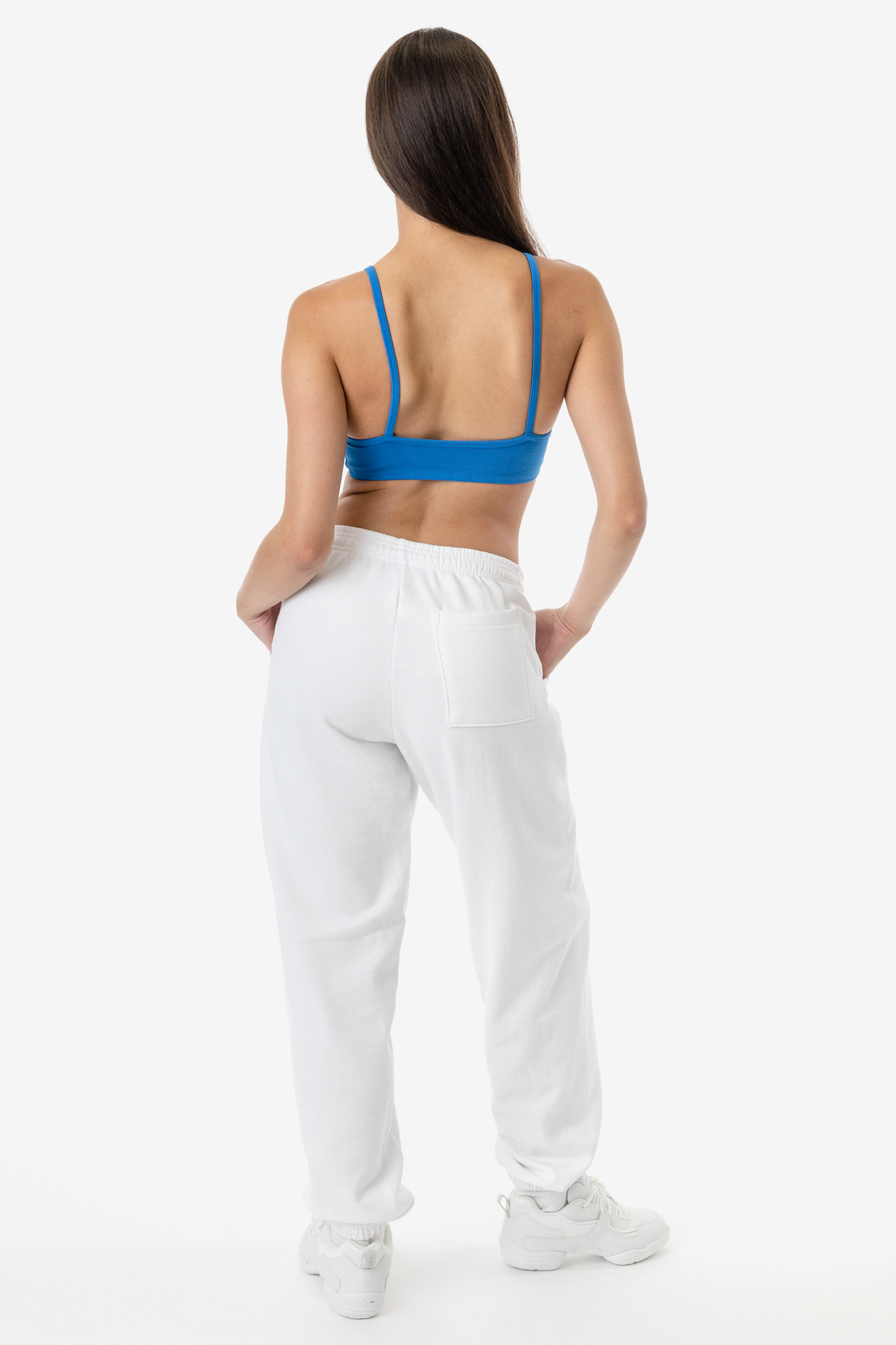 10 OZ MID-WEIGHT POLY COTTON FLEECE WIDE SWEATPANT 7