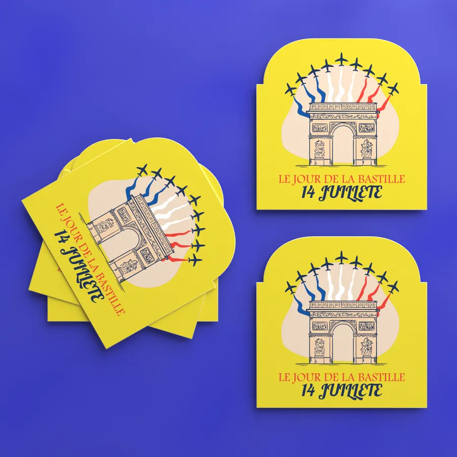 Die Cut Shape Notecards 12
