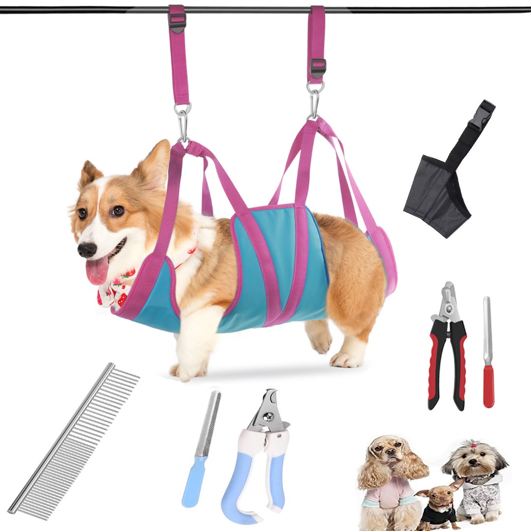 Pet Grooming Hammock Harness 6