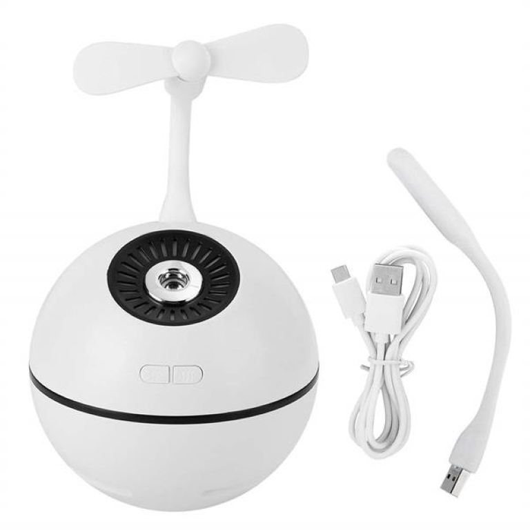 4in1 Humidifier + Power Bank + LED Lights + Mini Fan 2