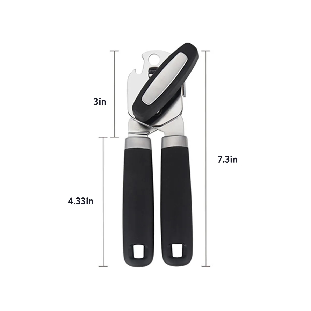 Multifunctional Heavy Duty Soft Handle Strong Can Opener 1