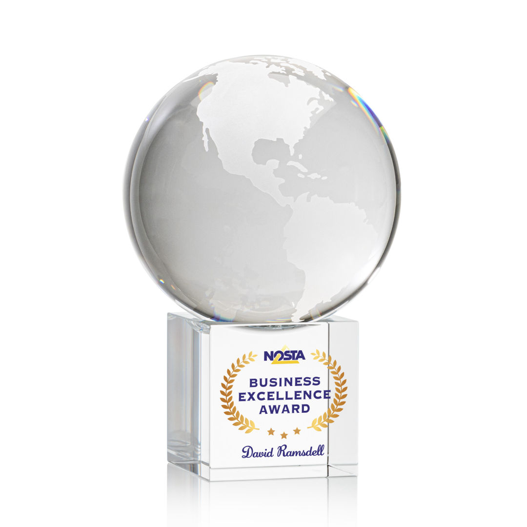 Globe on Cube VividPrint™ Award 7