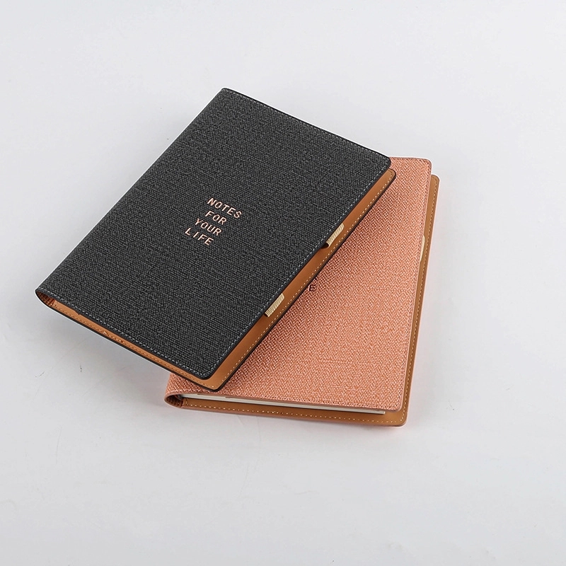 A5 Lined Journal Hardcover Ruled Notebooks with Pen Holder 4