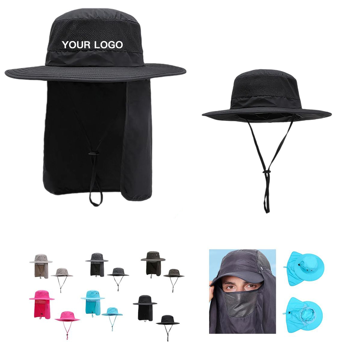 Quick Dry Polyester Hat with UV Protection 1