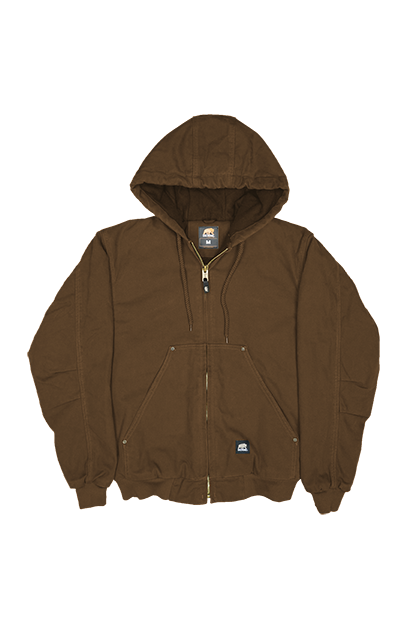 Berne Heartland Washed Duck Hooded Jacket 3