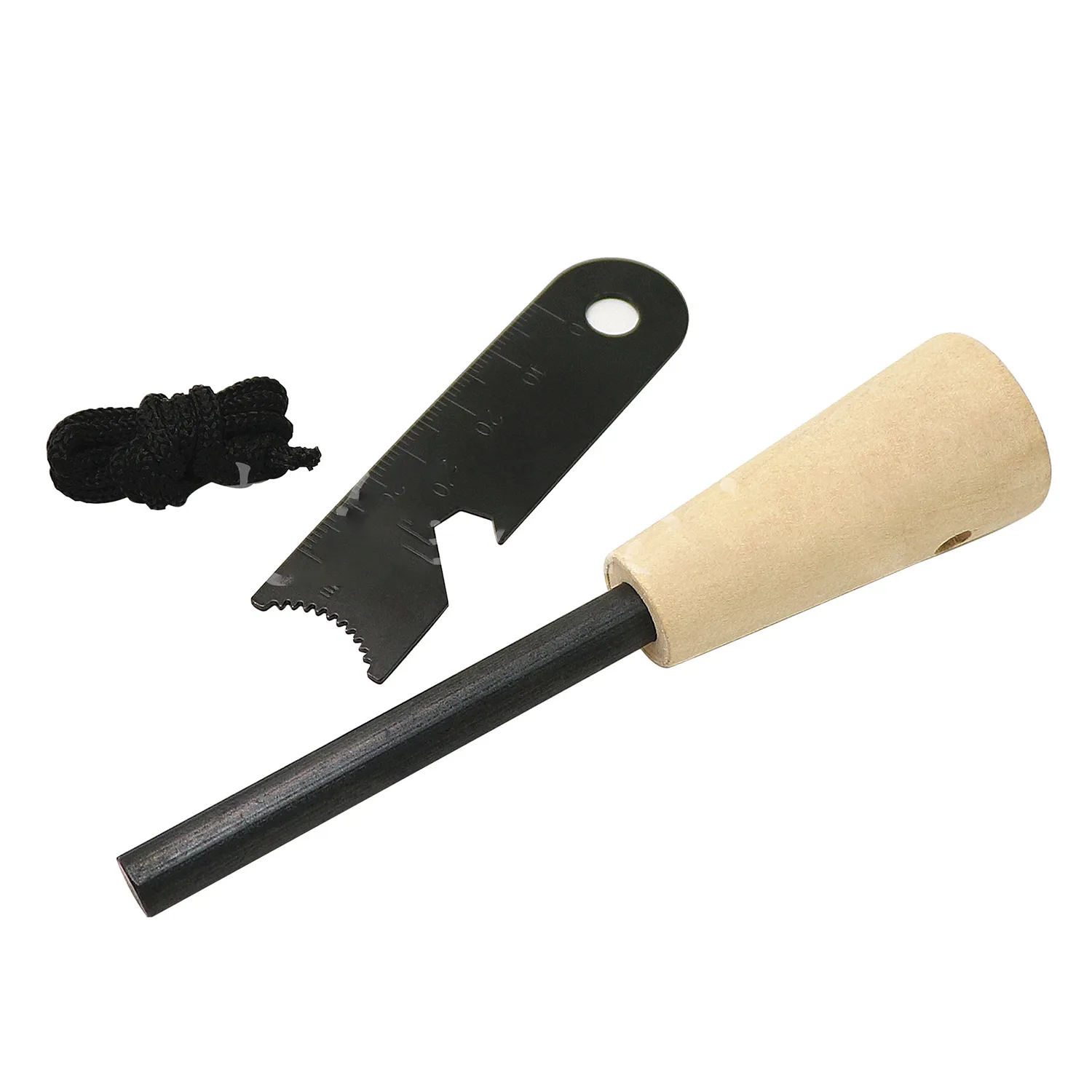 Camping Magnesium Rod With Compass 5