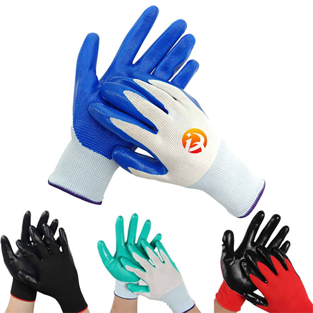 Wear-resistant Nitrile Dipped Gloves 1
