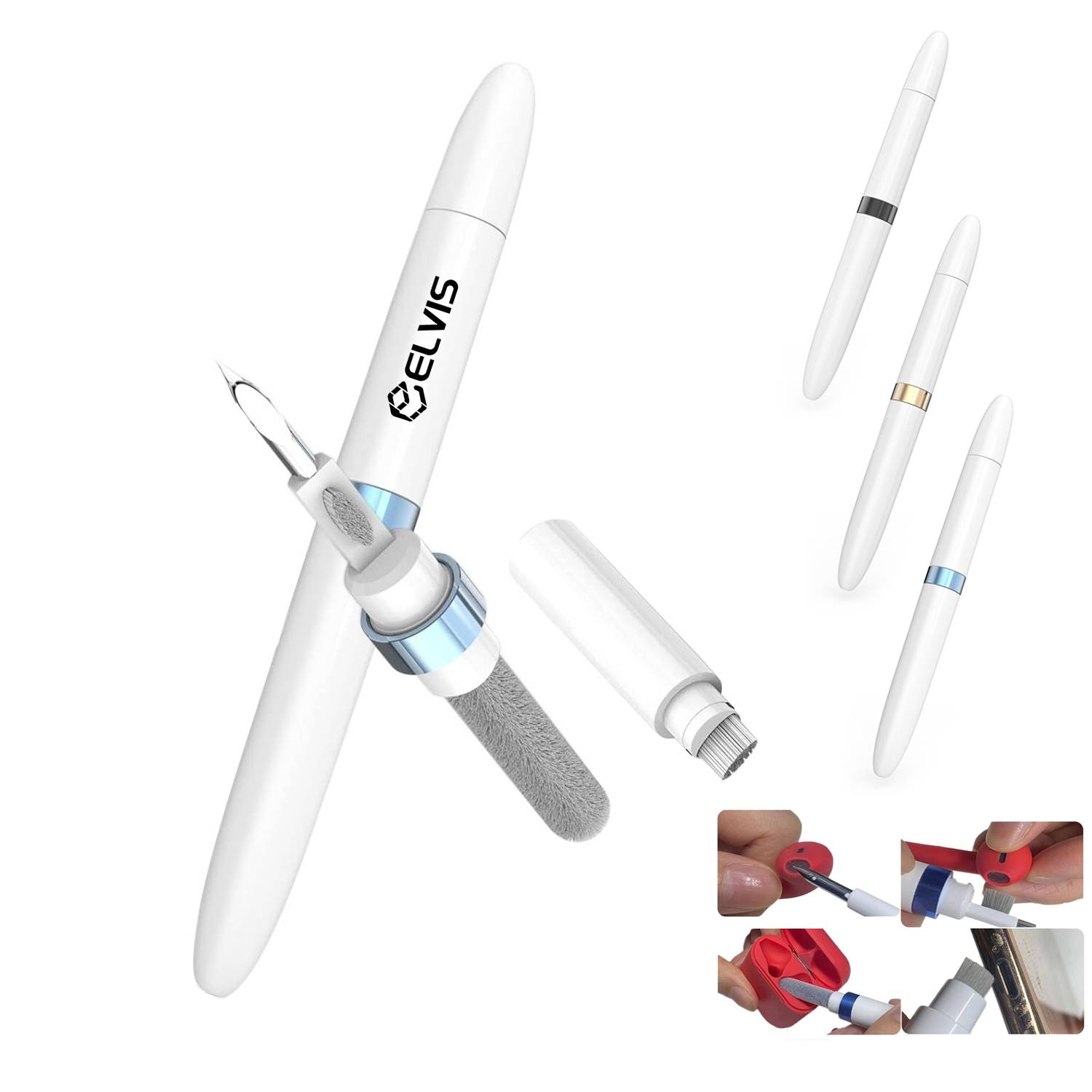 Multi Functional Bluetooth Earphone Cleaning Pen 2