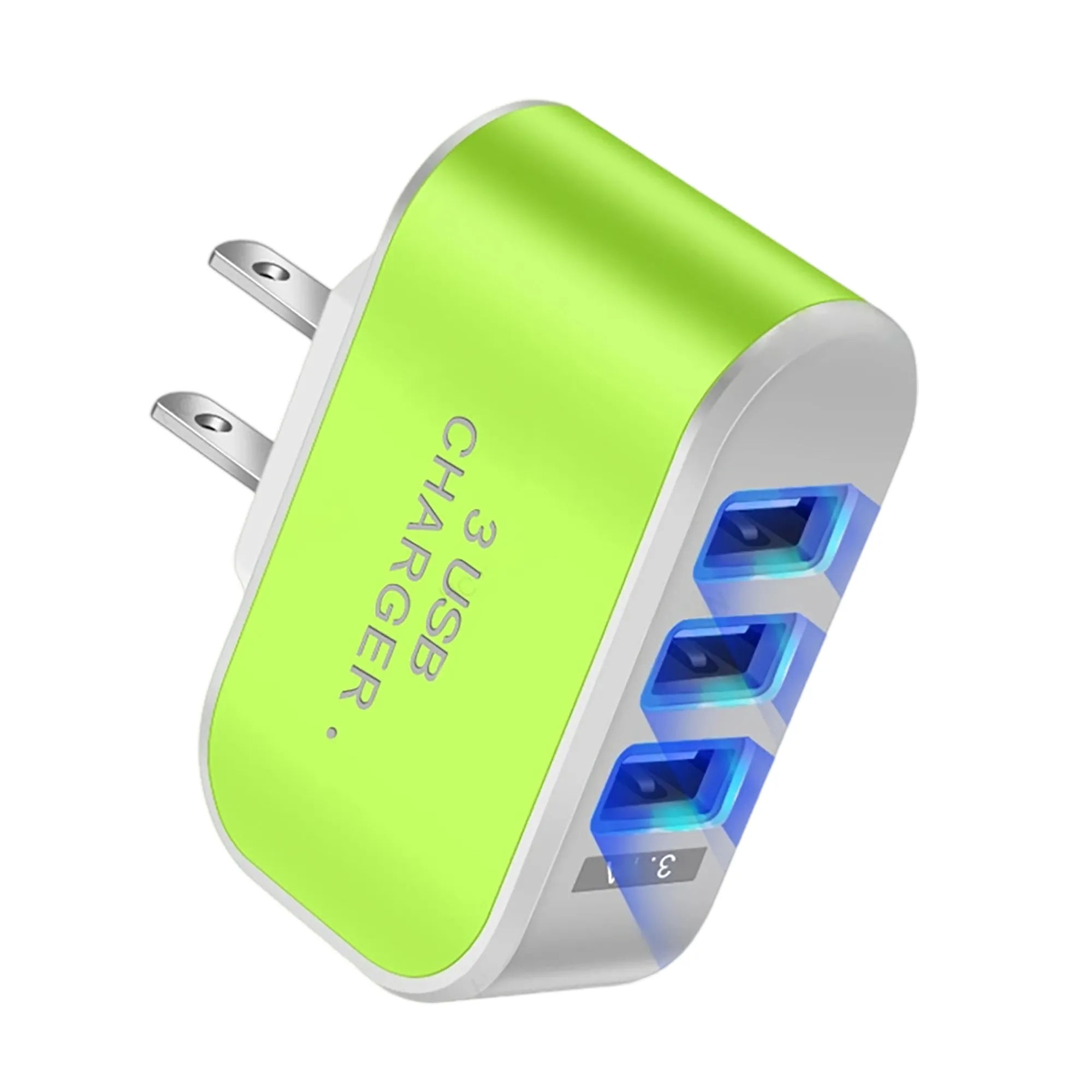 3 USB LED Luminous Charger for Multiple Devices 8