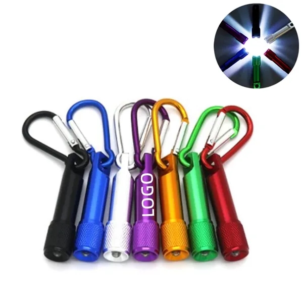 Mini LED Carabiner Keychain Flashlight 5