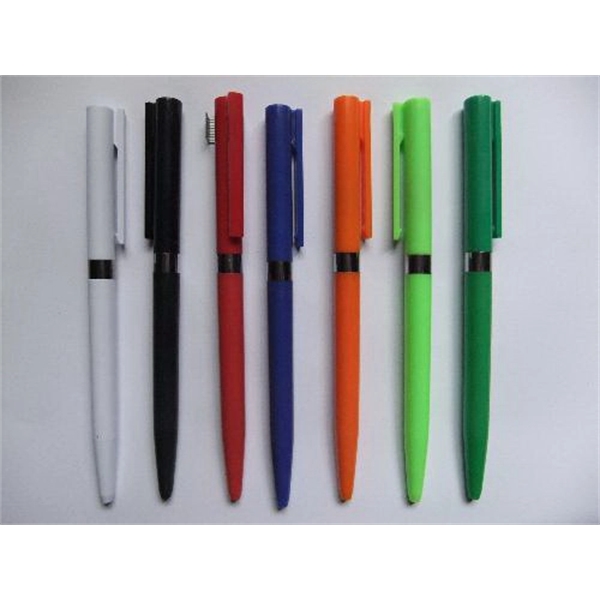 Plastic rotary ballpoint pen 1