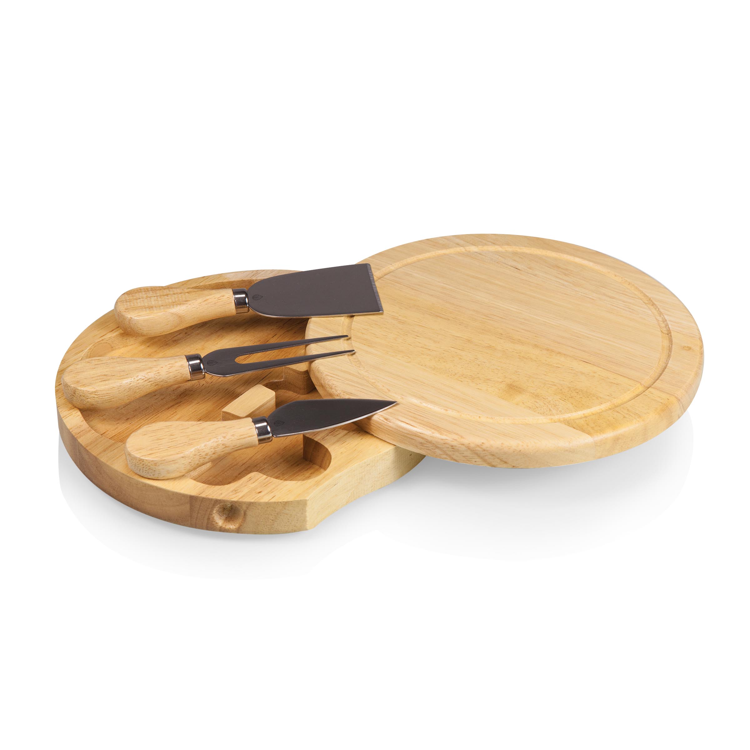 Brie Cheese Cutting Board & Tools Set 2