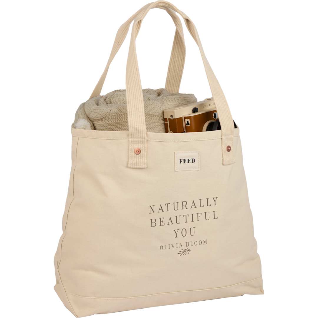 FEED Organic Cotton Weekend Tote 87