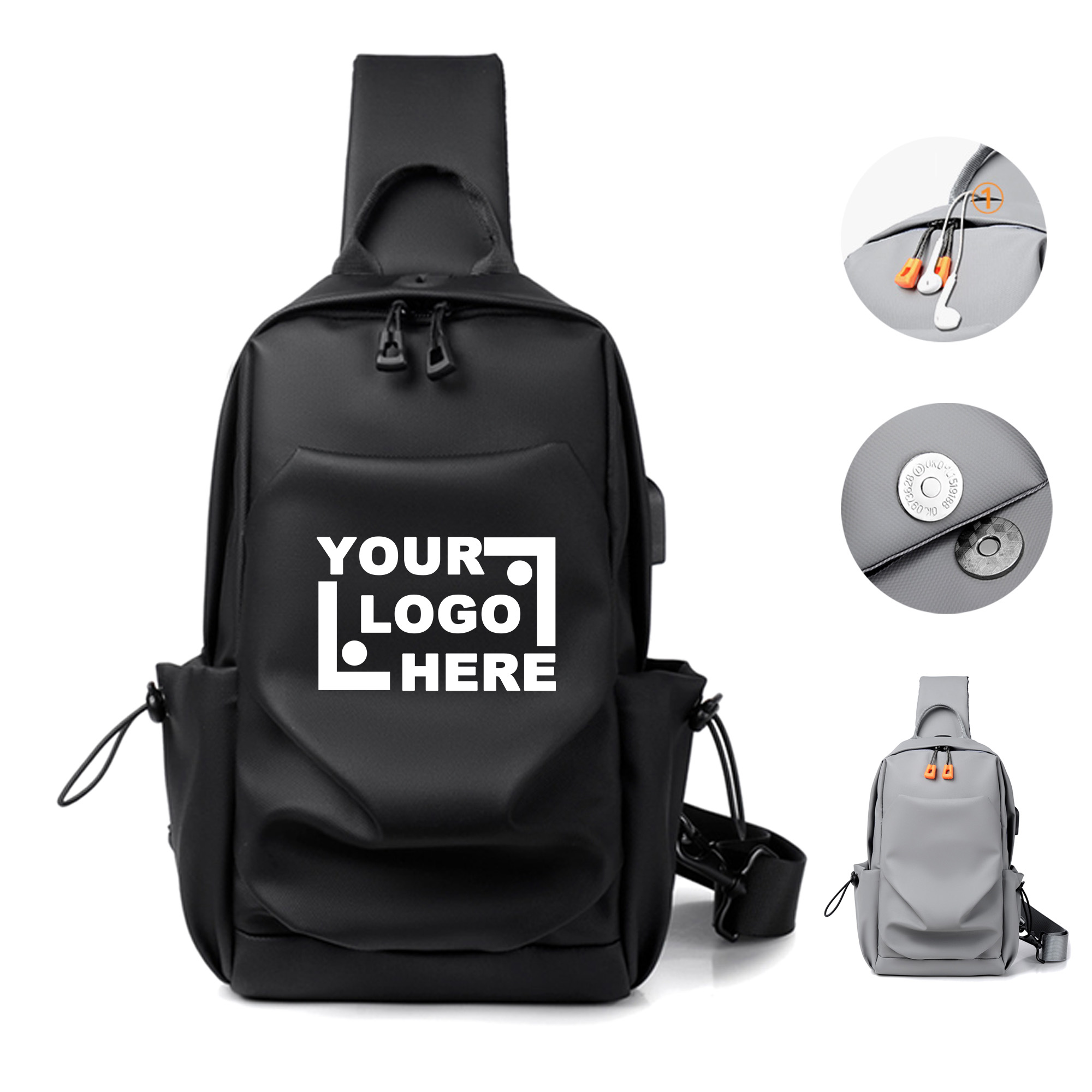Crossbody Sling Chest Pack 2