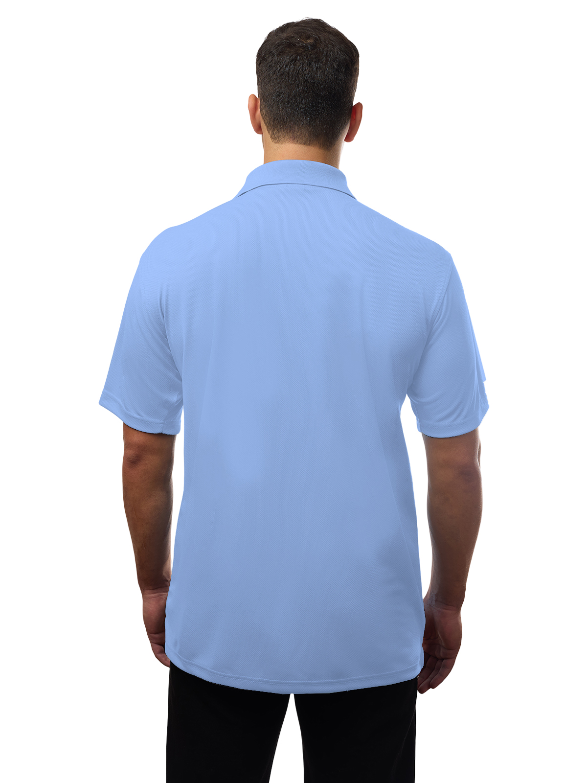 Blue Generation - Men's Pocketless Wicking Short Sleeve Polo 8
