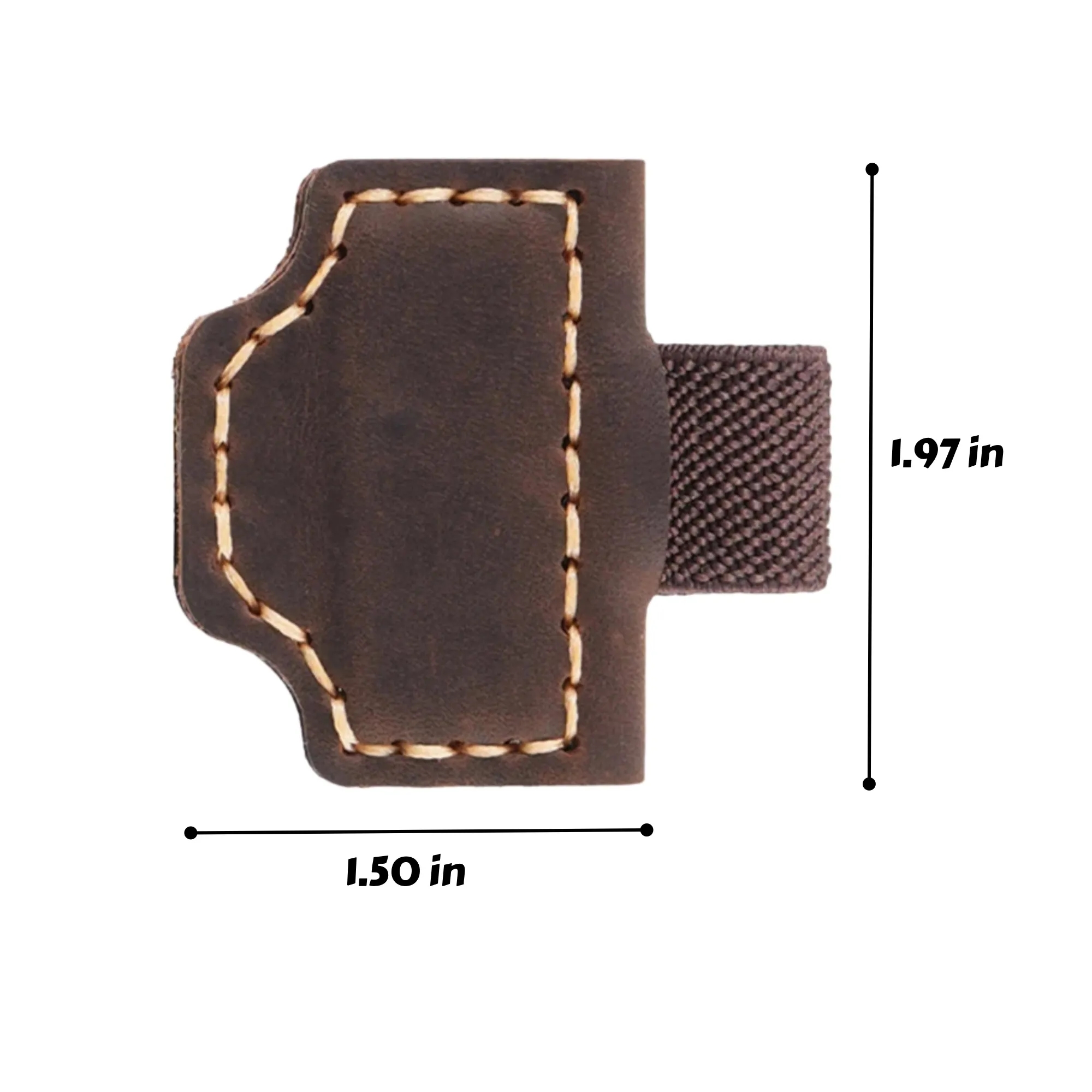 Leather Magnetic Page Holder Pen Clip 2