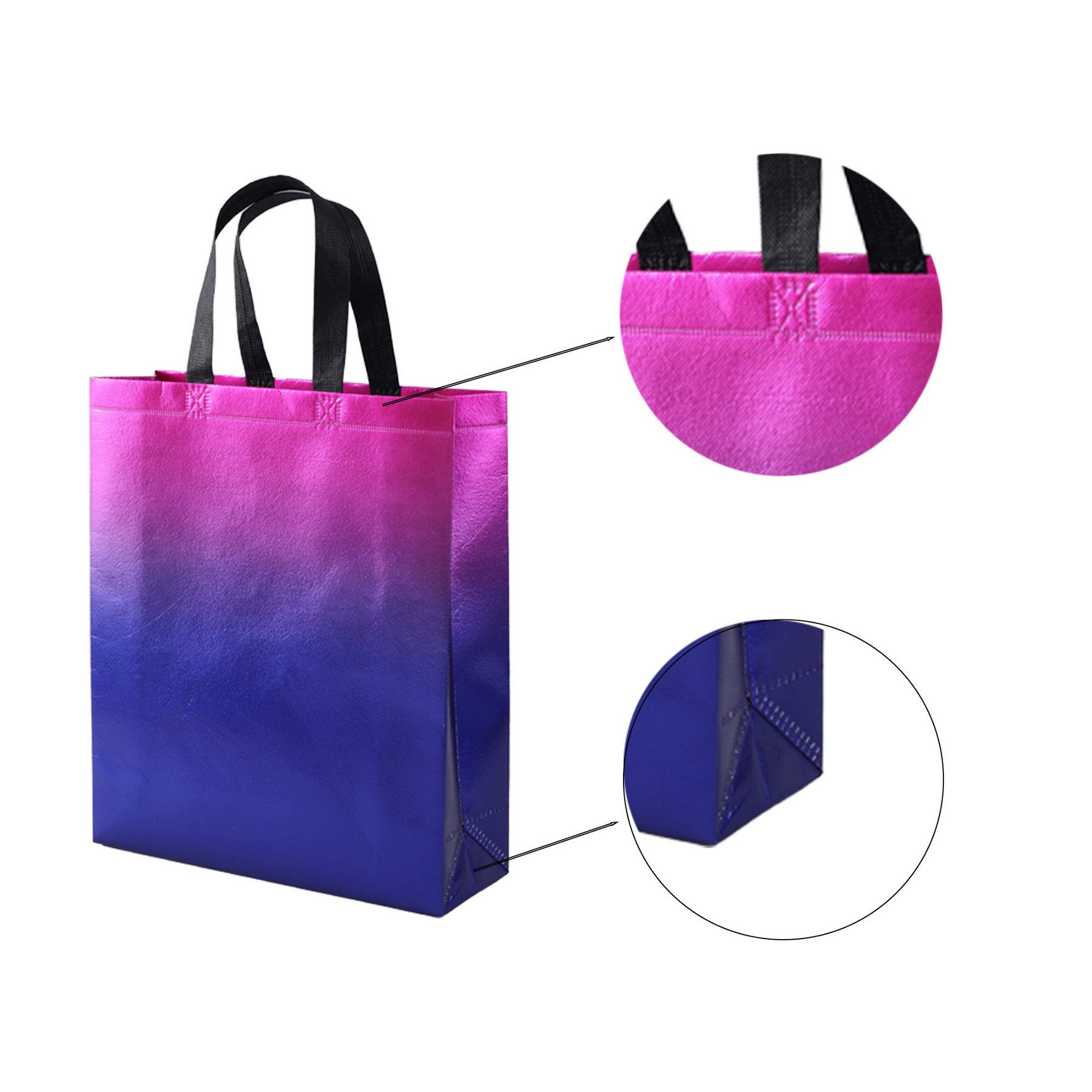 Gradient Laminated Gift Bag 1