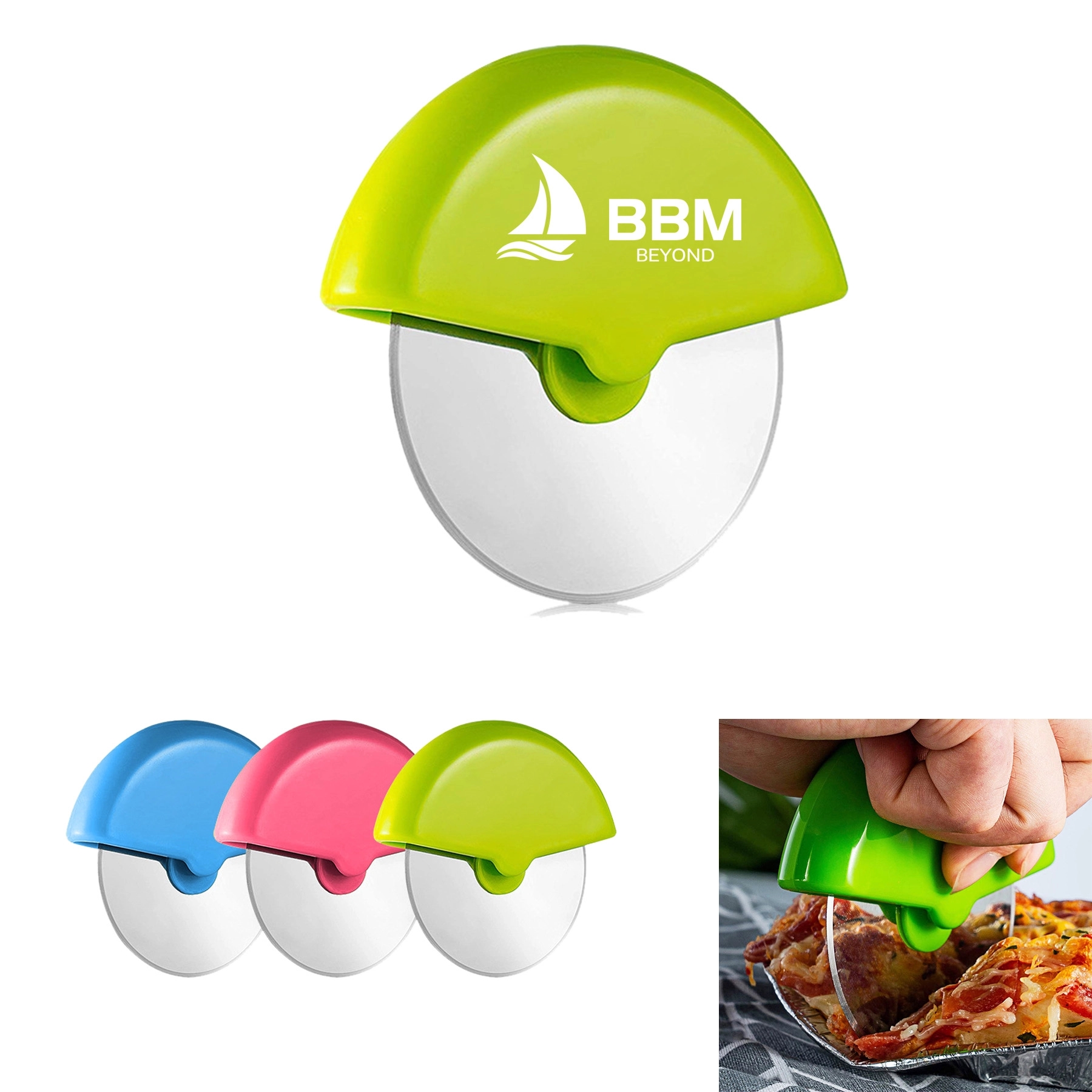 Stainless Steel Pizza Cutter Wheel 1