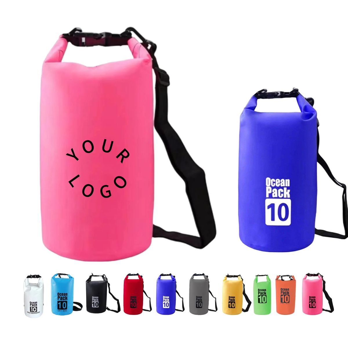 Lightweight Waterproof Dry Sack with Foldable Design 12