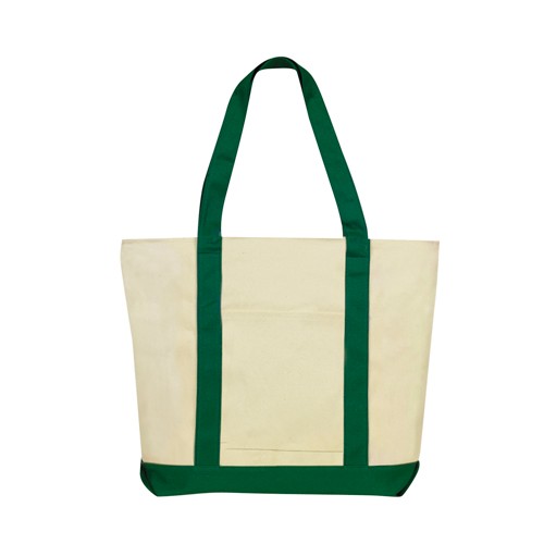 12 oz. Heavy Duty Cotton Canvas Boat Tote Bag 9