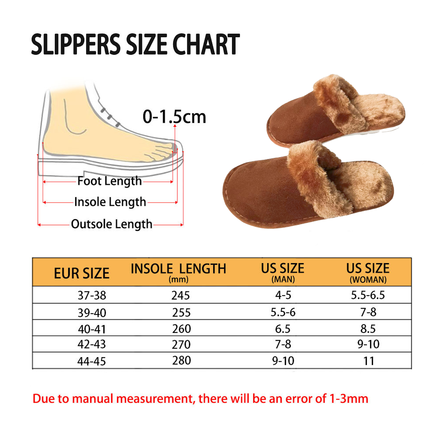 Plush Household Slippers 5