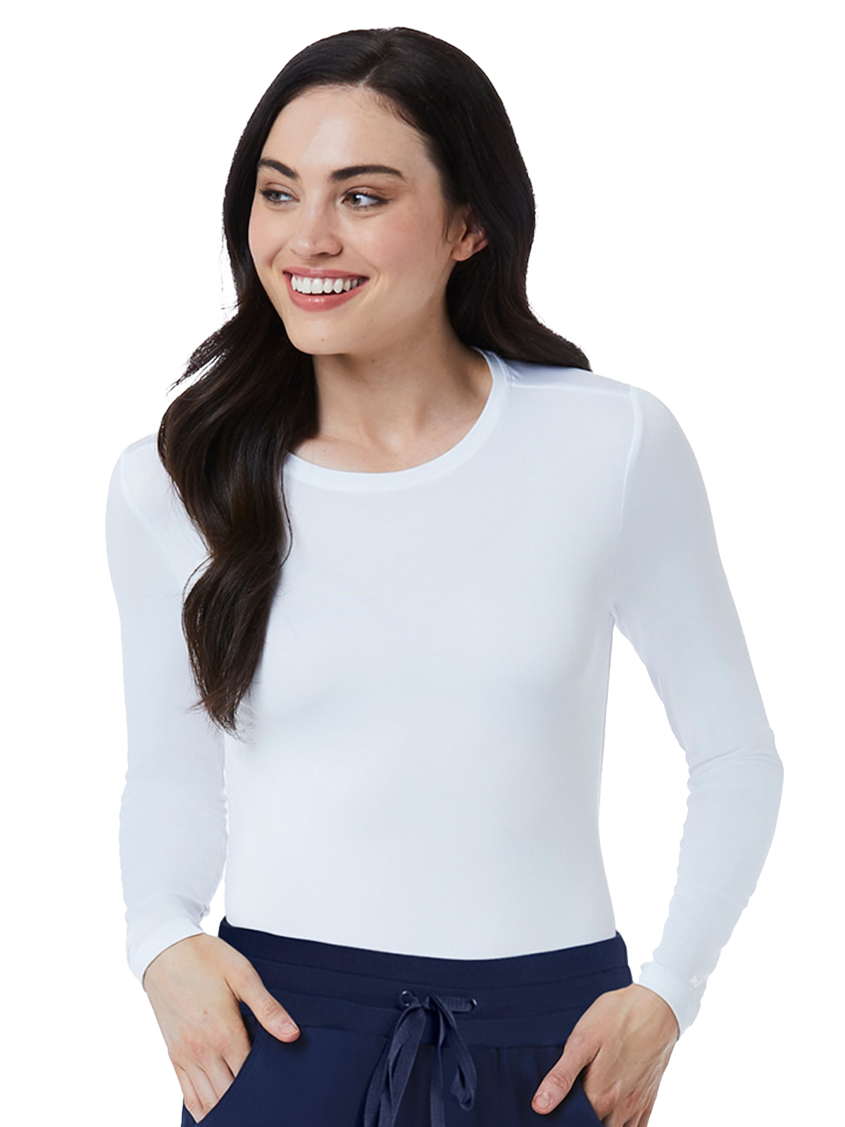 ScrubJoy Originals - Women's Long Sleeve Underscrub Tee 11