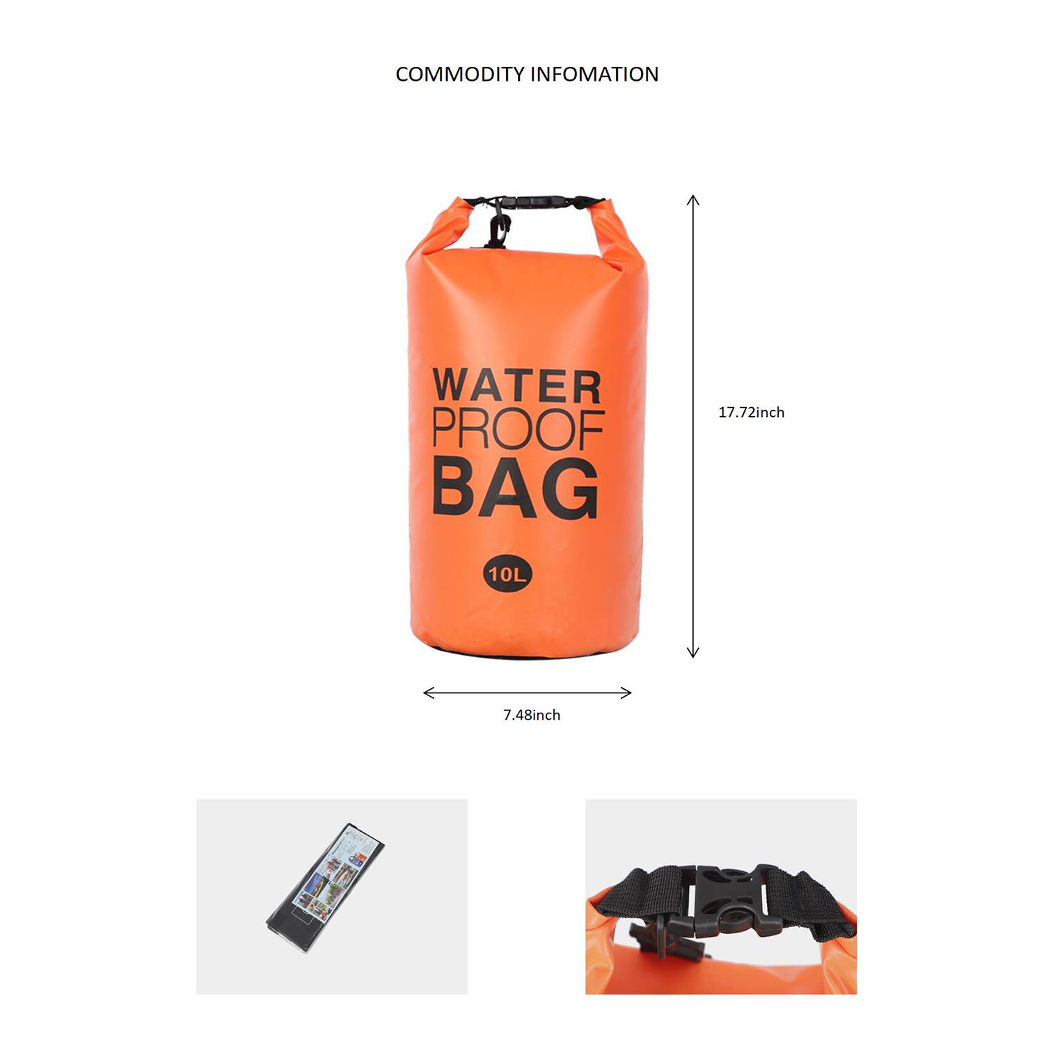 Diving Materials, Beach Surfing, Pvc Waterproof Barrel Bag 5