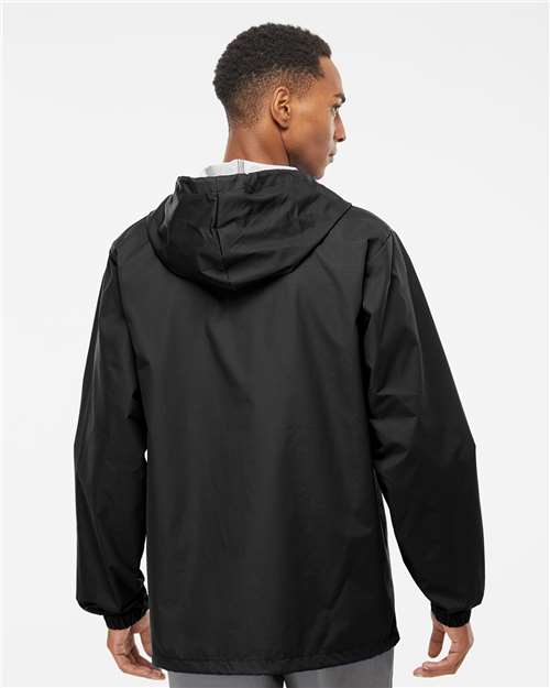 Water-Resistant Hooded Windbreaker